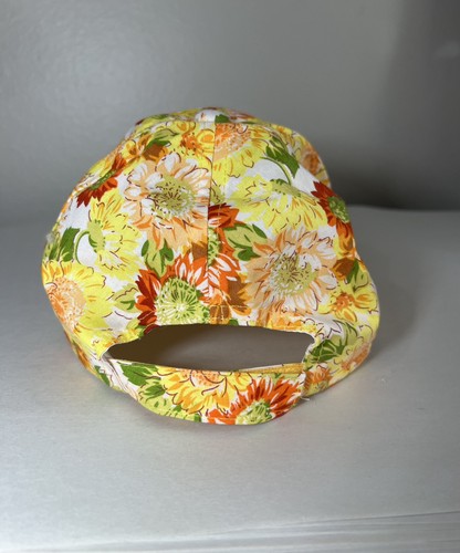 Damen Mütze Baseball Boho Sonnenblume Blumen Flower Print bunt Frühling Sommer - Bild 2 von 5