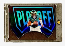 Jalen Hurts 2025 Panini Honors Playoff SSD Die-Cut #9 Eagles SSP Blue Prizm /15