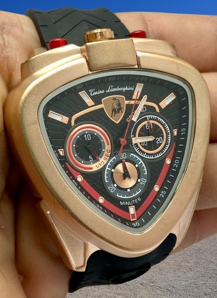 Rare Tonino Lamborghini Chronograph Refurbished Quart… - Gem
