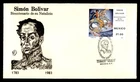 Mayfairstamps Mexico FDC 1983 Simon Bolivar First Day Cover aax_68491