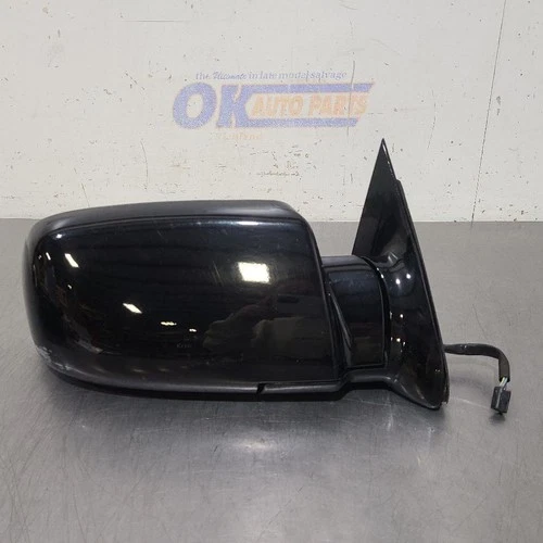 95 1995 CHEVY TAHOE EXTERIOR SIDE VIEW MIRROR RIGHT PASSENGER POWER BLACK 