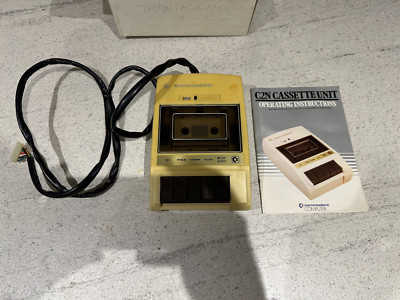 Vintage Computing - Commodore C2N Cassette Unit - boxed + manual
