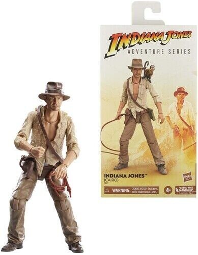 Indiana Jones Kairo 6" Actionfigur Hasbro Indiana Jones Adventure Serie neuwertig - Bild 2 von 8