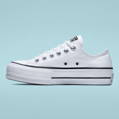 CONVERSE WOMENS CT LIFT CANVAS LOW WHITE 560251C – Jim Kidd Sports