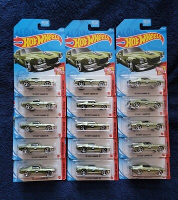 NEW LOT OF 15 Hot Wheels '70 Chevy Camaro RS 2021 - Walgreens Exclusive 179/250
