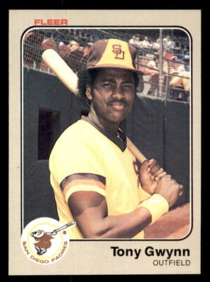 1983 Fleer #360 Tony Gwynn Rookie NM/MT (4)