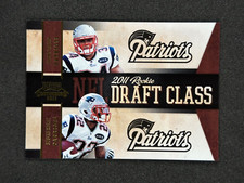 2011 Playoff Contenders Draft Class Gold #17 Stevan Ridley, Shane Vereen RC /100