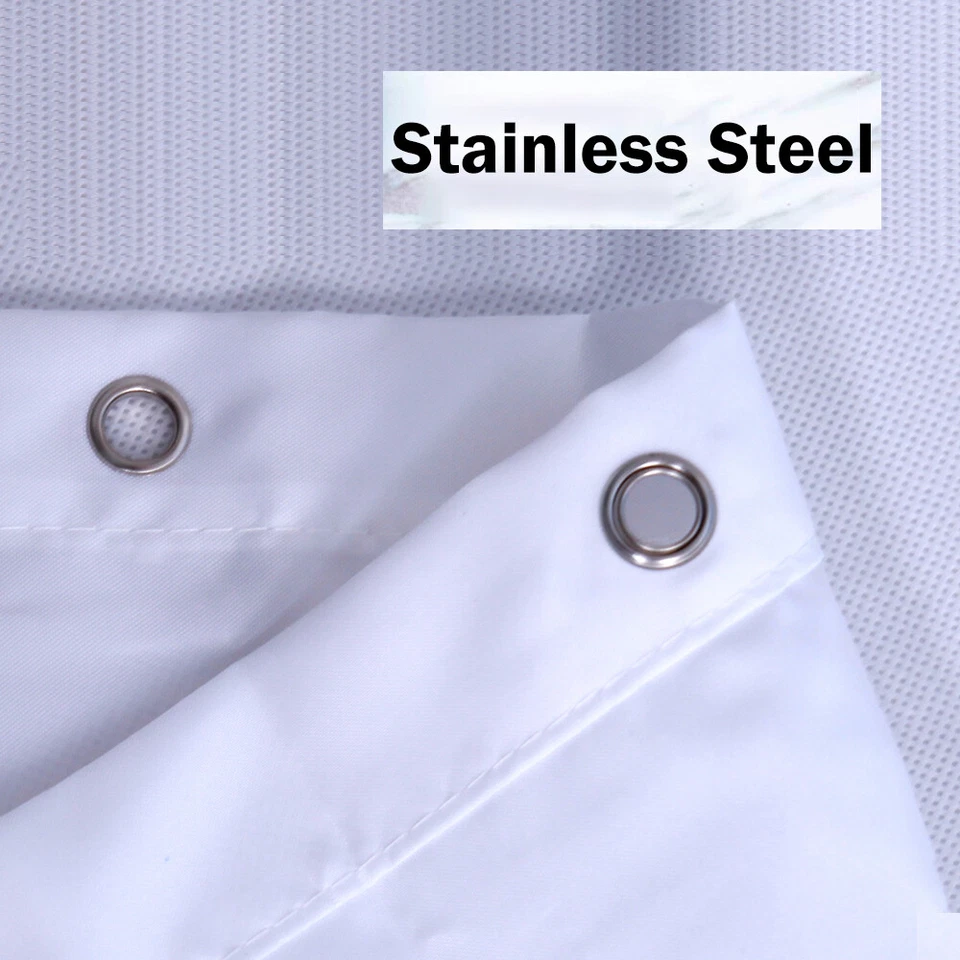 Lindos juegos de cortinas de ducha familiares para gatos decoración de baño con ganchos 72 x 72 pulgadas Foto 3 de 4