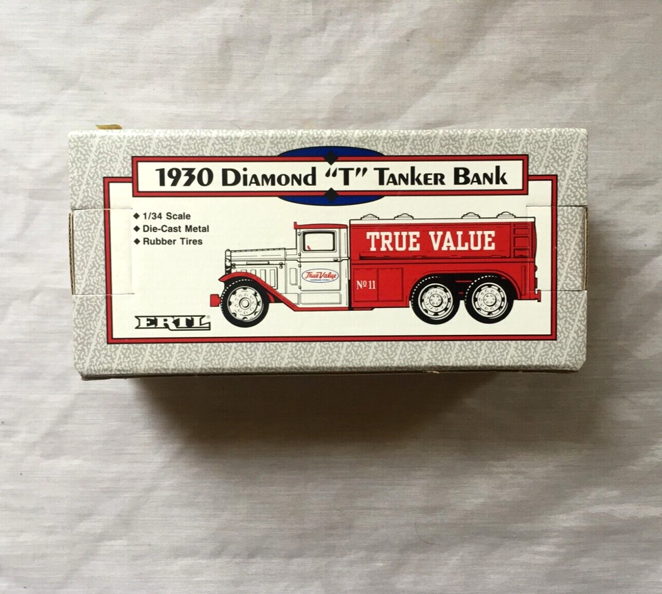 ERTL 1/43 1941 Tracteur Remorque Chevalbox Banque D'argent - Anheuser