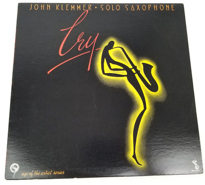 John Klemmer Solo Saxophone Vintage 1978 Vinyl Record LP ABC Records Near Mint