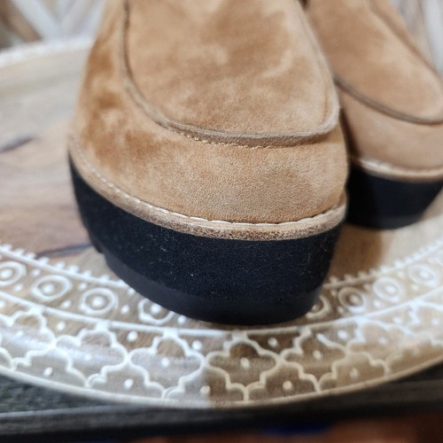 Mocassini Eileen Fisher Ellis suola a strappo plateau tabacco donna 7,5 - Foto 9 di 10