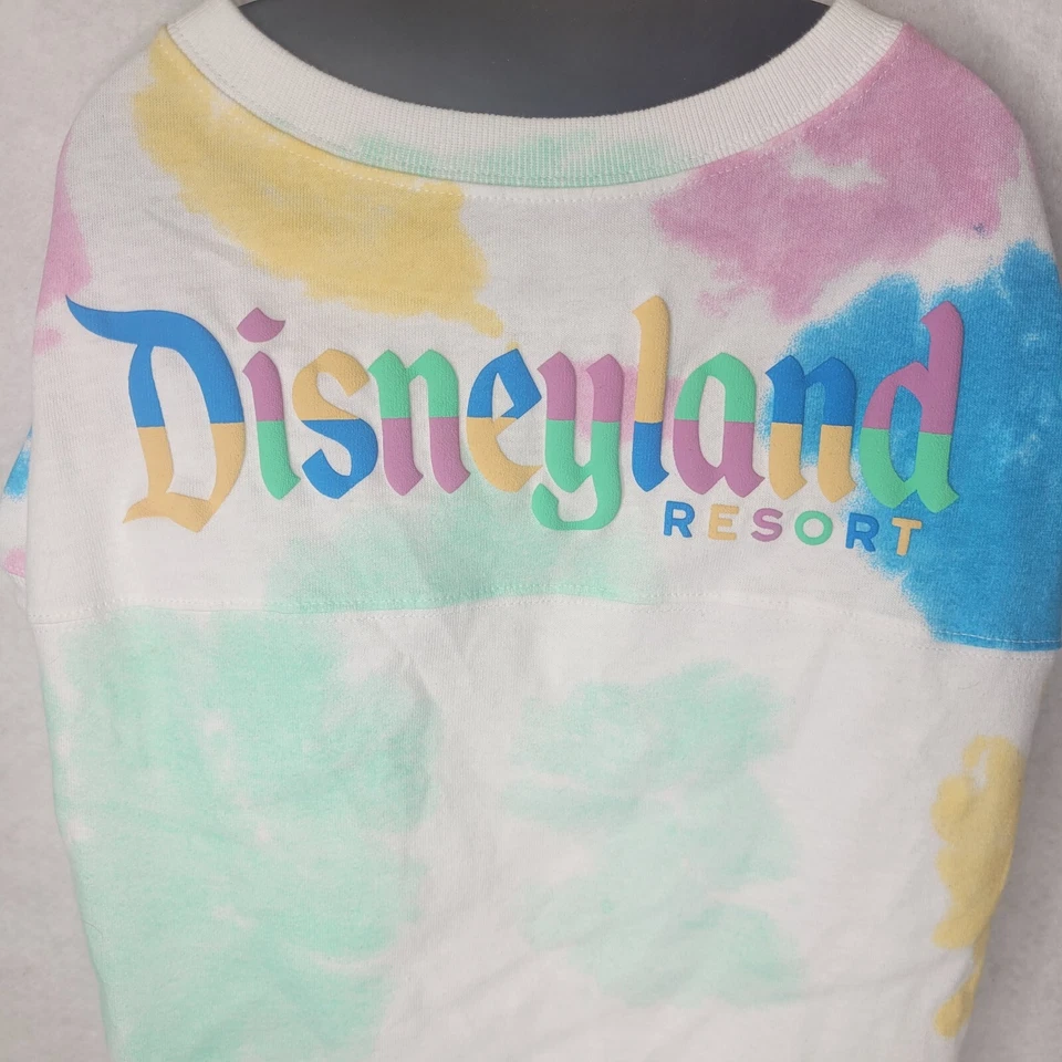 Camisa para Perrito Disney Tails Disneyland Resort Tie Dye Talla XL Nueva Foto 2 de 4