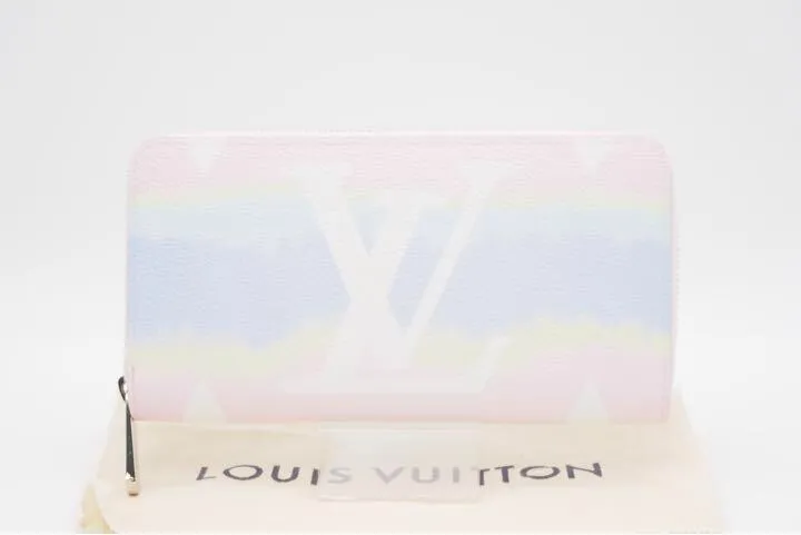 LOUIS VUITTON Monogram Escale Zippy Wallet Pastel