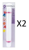 Wilton Fondant 9 Non-stick Rolling Pin Cake Decorating Tool (2-pack) on sale Wilton Fondant 9 Non-stick Rolling Pin Cake Decorating Tool (2-pack) on sale