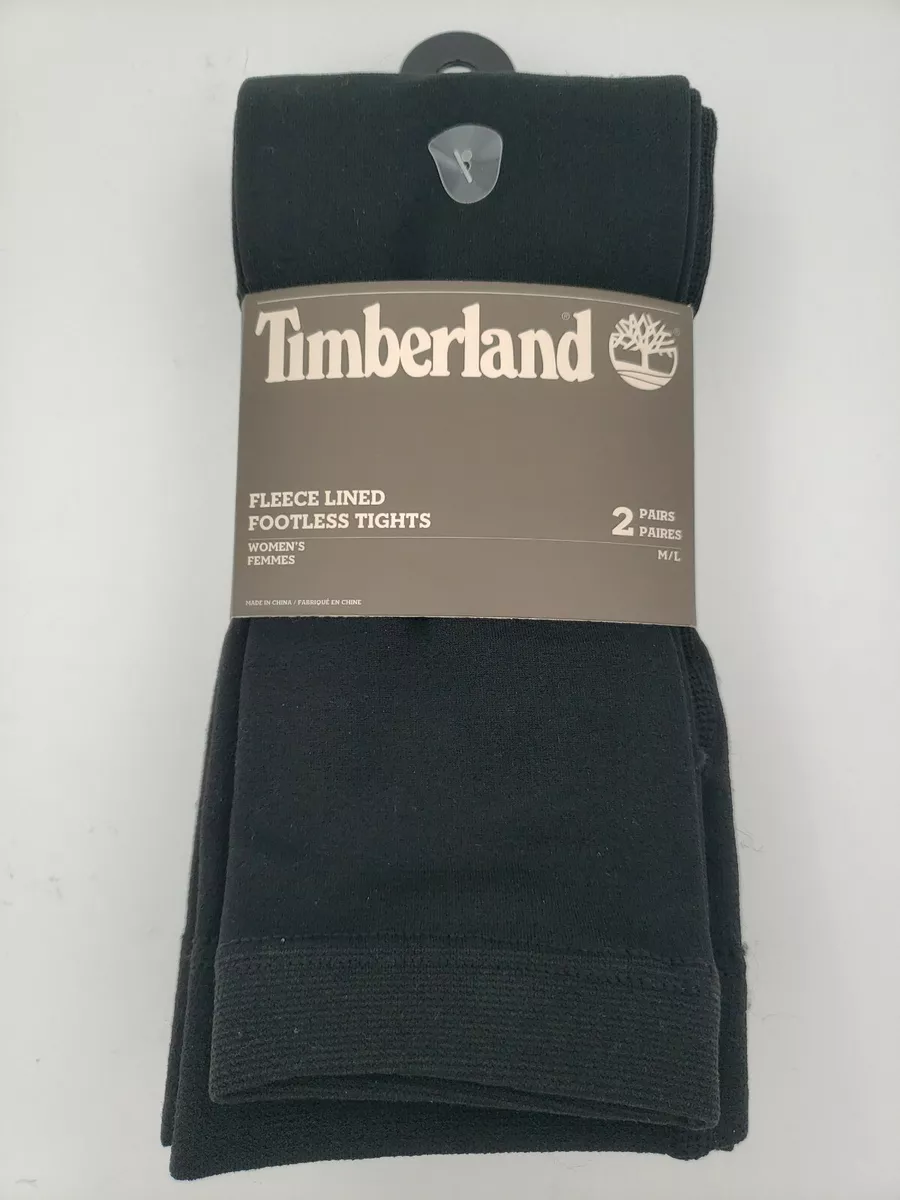 Timberland fleece sale lined footless tights