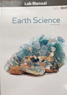 BJU Press Earth Science Student Lab Manual. Blank! 8th Grade. 5th Edition