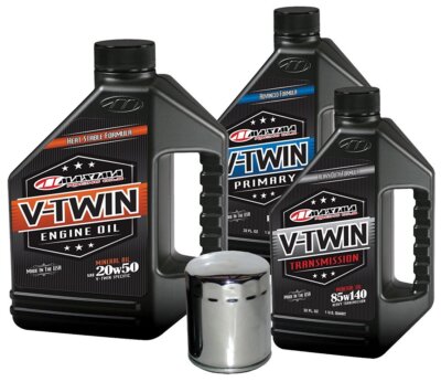 Complete Engine Oil Change Kit V-Twin Harley Davidson Evolution, 6 quart HF170C