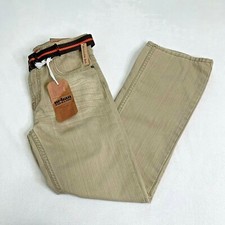 Urban Pipeline Boys Khaki Relaxed Bootcut Jean 27" Inseam Adjustable Waist Sz 14