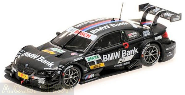 Bmw M3 E92 Dtm 2013 Team Schnitzer B. Spengler #1 Bmw Bank 1:43 Minichamps-image