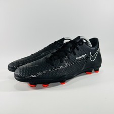 Nike Phantom GT2 Club Firm Ground Soccer Shoes Men's Black Athletic Sneakers