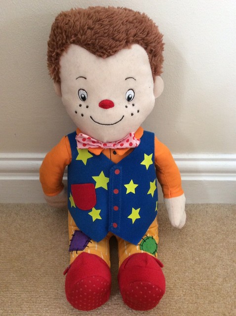 mr tumble talking soft toy