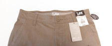 Lee Mens Active Stretch 30x32 Slim Straight Pants Breen Motion Flex Waistband