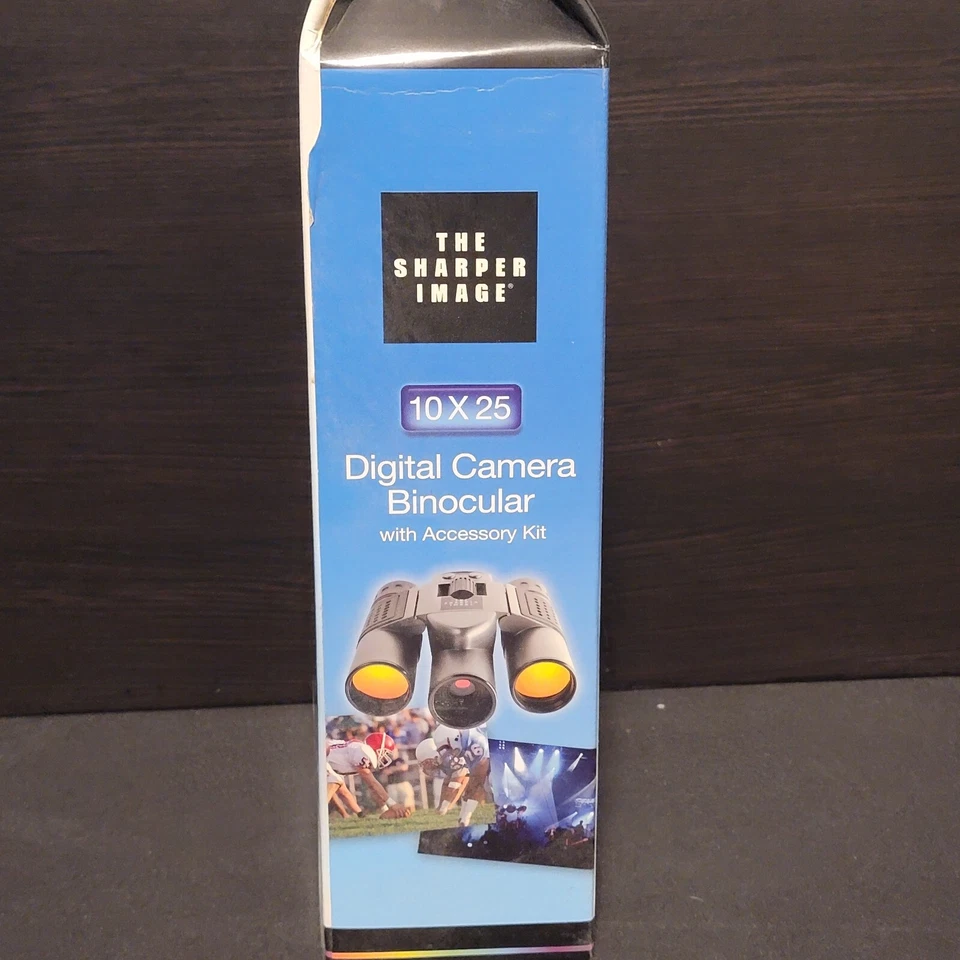Sharper Image 10 X 25 Digital UV Coated Camera Spy Binoculars - NEW IN BOX! - Image 4 of 4