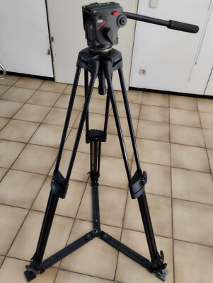 Professionelles Kamerastativ Vinten mit Manfrotto 503 Fluid Kopf
