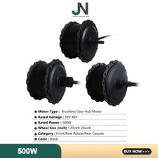 Snow Electric Fat Tire E-bike Motor 36V 48V 72V 500-3000W Hub Bike Wheel Motor