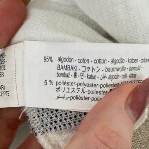 ZARA NUOVO ABITO BOHO CAFTANO RICAMATO CON PERLINE COTONE ECRÙ BIANCO XS,S,M,L,XL - Foto 14 di 16