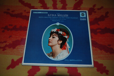     Verdi - Luisa Miller (Anna Moffo), Fausto Cleva, RCA LSC-6168/1-3 3 LP Box  