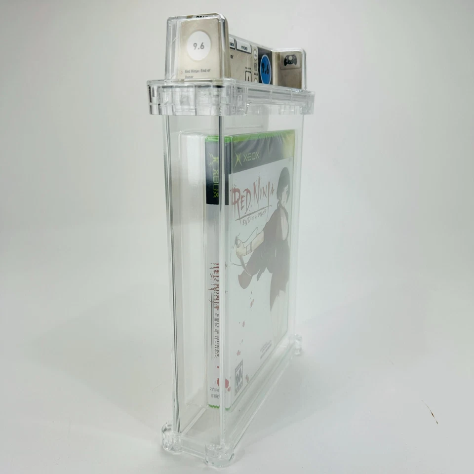 Red Ninja: End of Honor - Microsoft Xbox, 2005 NEW Sealed (not CGC) WATA 9.6 A - Image 3 of 4