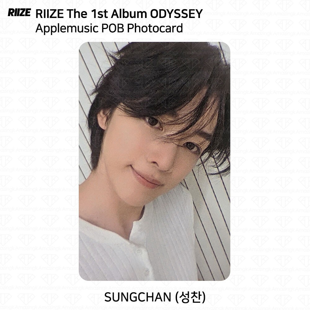 riize ライズ ウォンビン applemusic アップル トレカ RIIZE The 1st Album ODYSSEY Applemusic POB Photocard KPOP K-POP