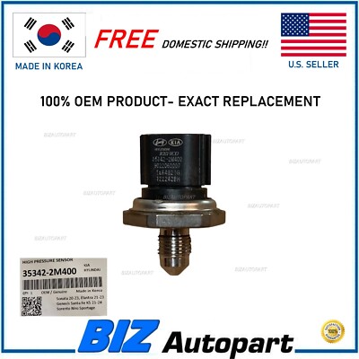 OEM High Pressure Sensor for 2020-25 Hyundai 2021-25 Kia 1.6 2.0 2.5 35342-2M400