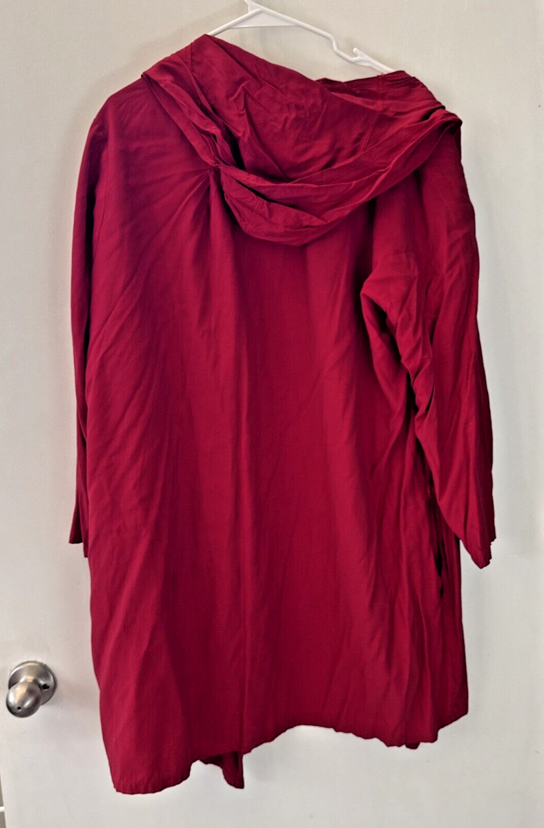 VINTAGE! YSL Yves Saint Laurent Variation US 6 / FR 38 Silk Hooded