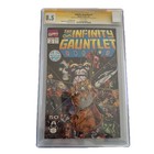CGC 8.5 Signature Series Infinity Gauntlet 1 Signed Stan Lee