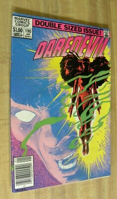 Marvel Daredevil 190 Comic Book Frank Miller Electra
