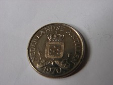 PAYS-BAS. ANTILLES NEERLANDAISES. UNC..25 CENT 1970.