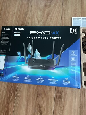 D-Link EXO AX AX1500 5GHz Wi-Fi Router (DIR-X1560)