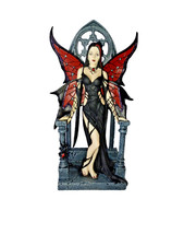 Image of New Resin Statues Anne Stokes Aracnafaria Fairy Statue H 9 1/8" Veronese Design