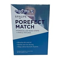 Lot Of 4 Spalife Porefect Match Hydrocolloid Nose Strips  Pimple Patches