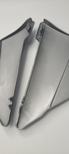 YAMAHA DT 175 CALIBMATIC side covers Silver - Foto 4 di 7