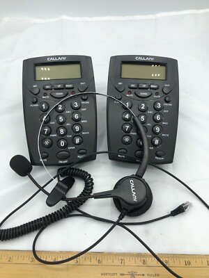Callany Call Center Telephones with One Noise Cancellation
