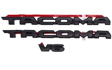 2016-2023 Tacoma Blackout Door Emblem Overlay Kit V6 Trd Off Road
