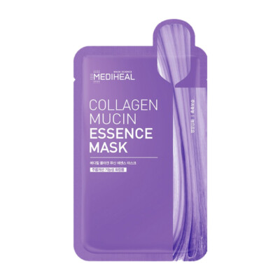 [MEDIHEAL] Collagen Mucin Essence Mask - 1pack (15pcs) / Free Gift