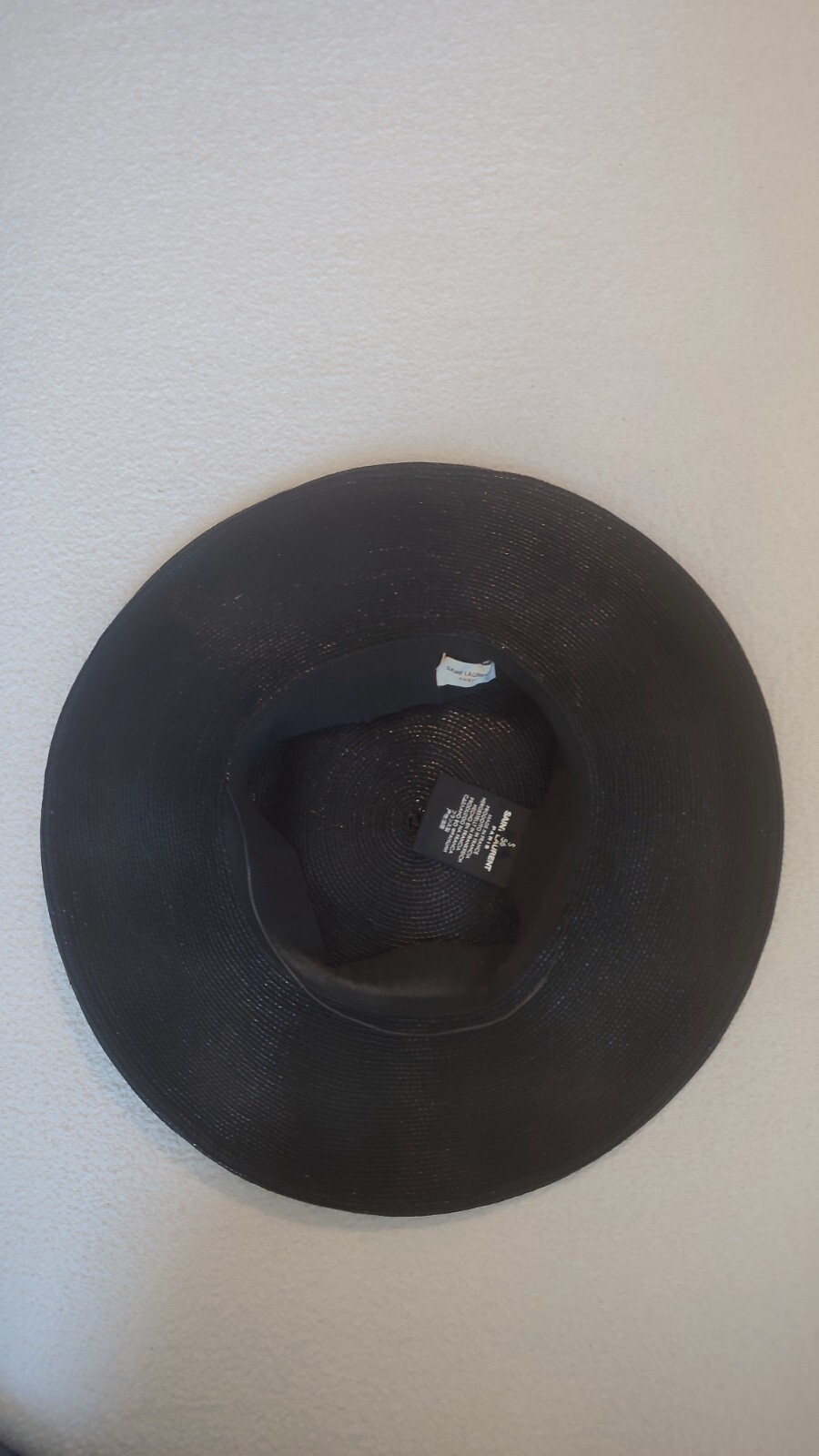 Cappello canottiere Saint Laurent nero