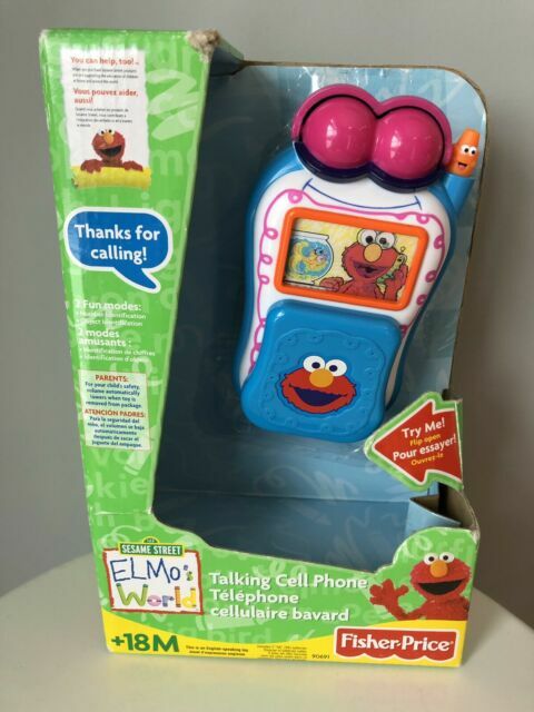 elmo cell phone toy