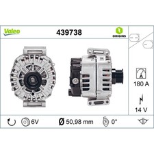 Generator VALEO 439738 für Mercedes-Benz CLS Sprinter 3, R Generator VALEO 439738 für Mercedes-Benz CLS Sprinter 3, R