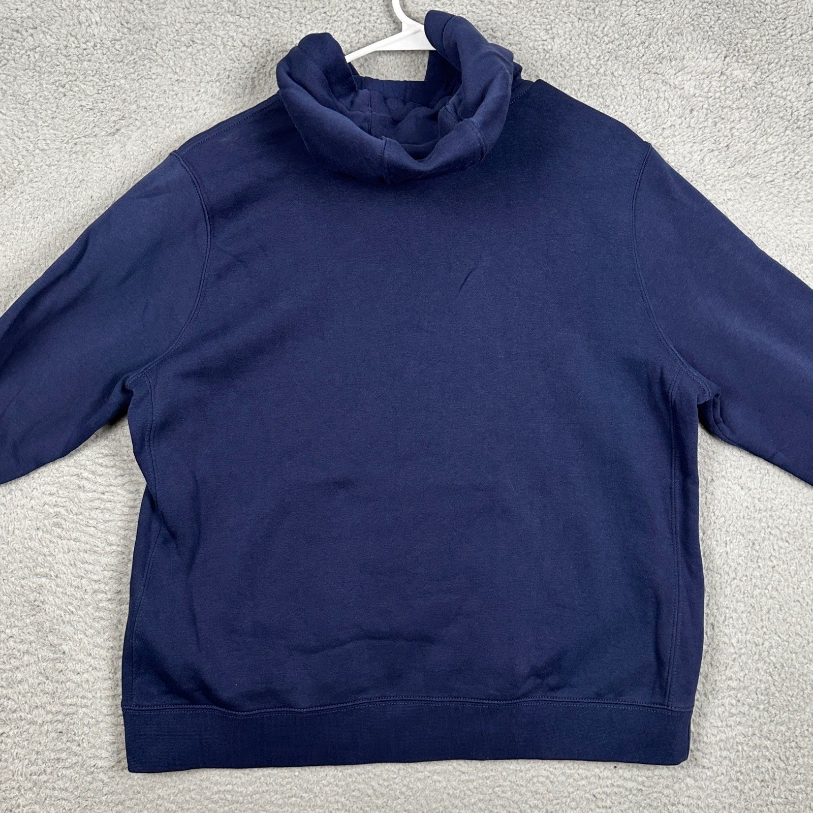 Georgetown Hoyas Nike Sweatshirt Womens XL Navy Blue Tennis Hoodie Logo Pullover thumbnail 2