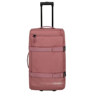 Travelite KICK OFF Rollenreisetasche L Rosé 68 cm 65 L 6910-14